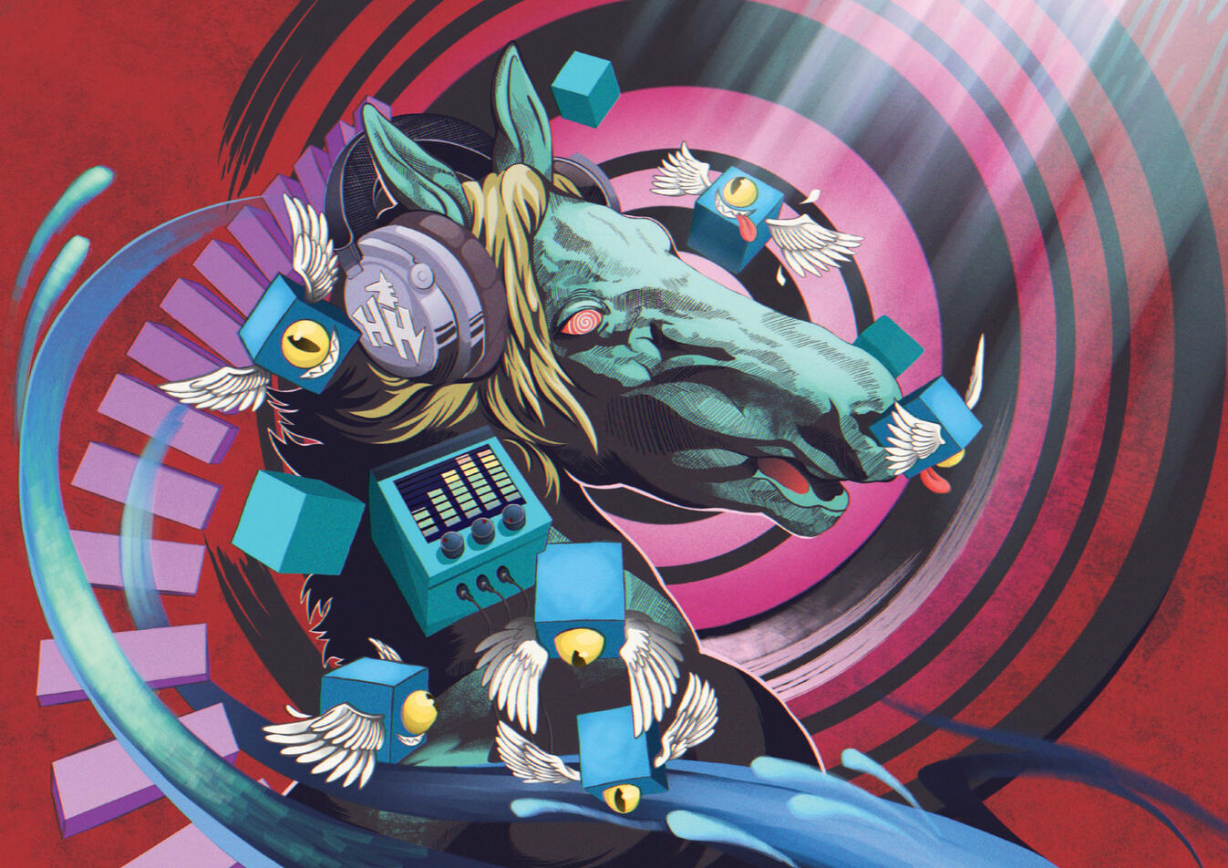 Album art for HorseHeadHunchback, a musical artist.